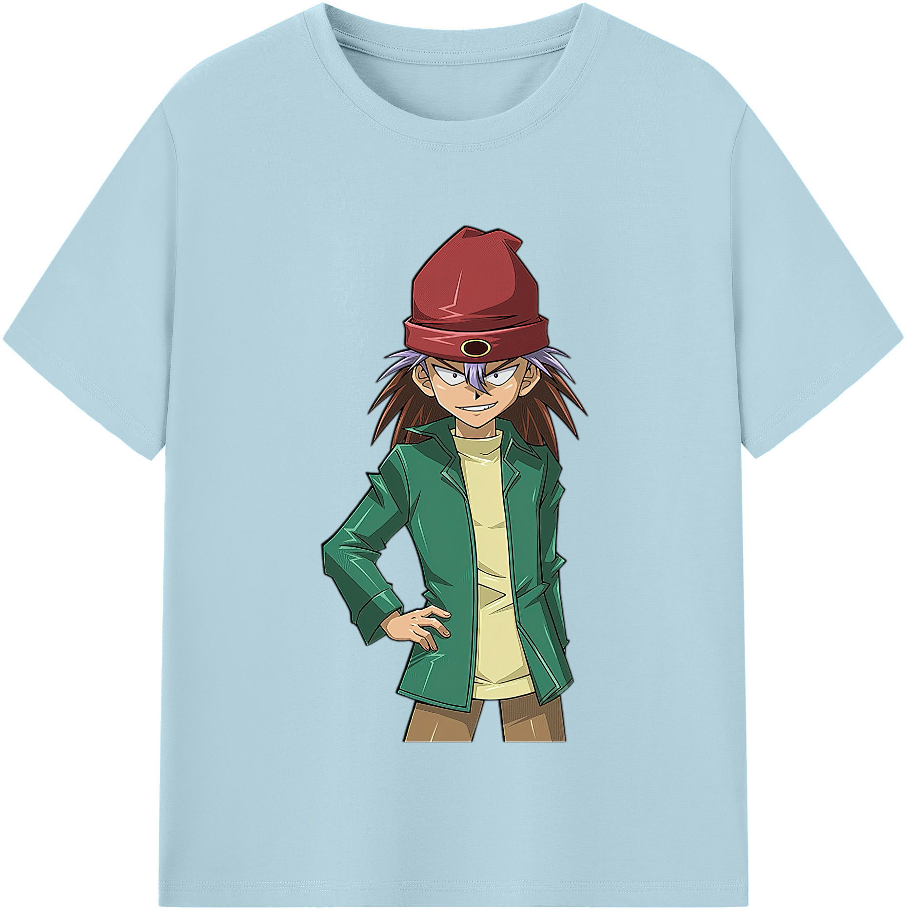 （画像用） 遊☆戯☆王 Yu-Gi-Oh! 綿100％半袖Tシャツ（フロントプリント）